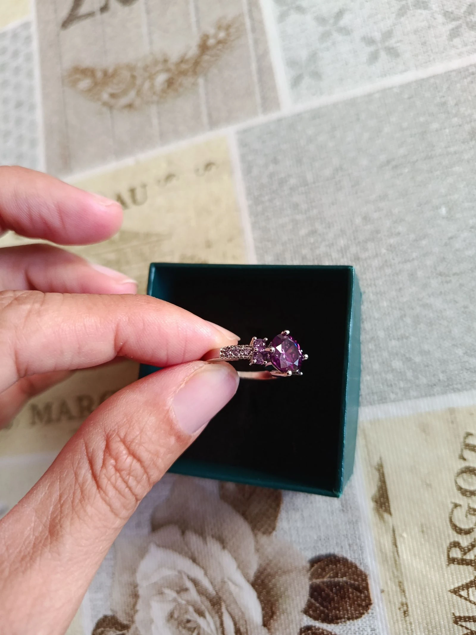 7 ring, sterling silver plated – photo 6